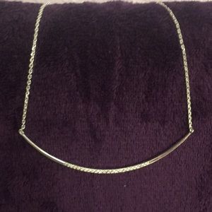 Stella and Dot Crescent Necklace